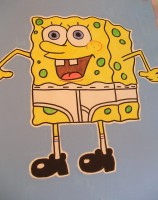 Bob esponja en calzoncillos
